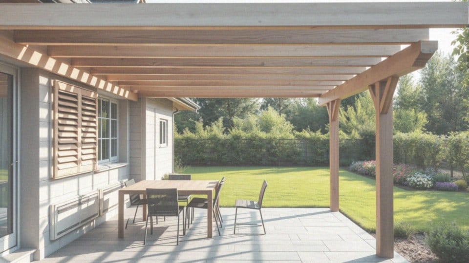 Co to jest pergola tarasowa i jak działa jako osłona?