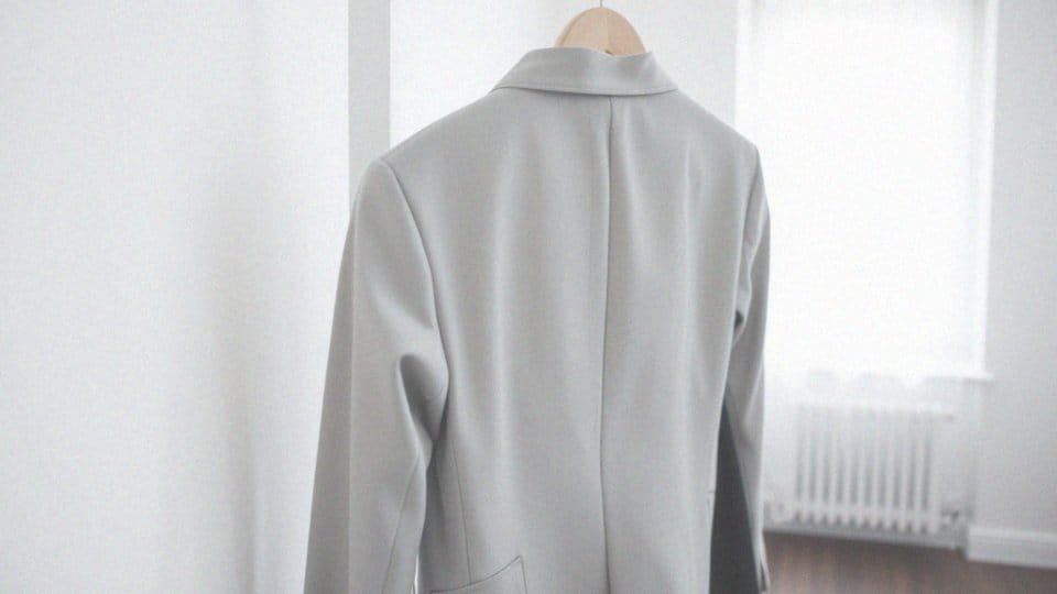 Jak szara marynarka może uzupełnić elegancką sukienkę?