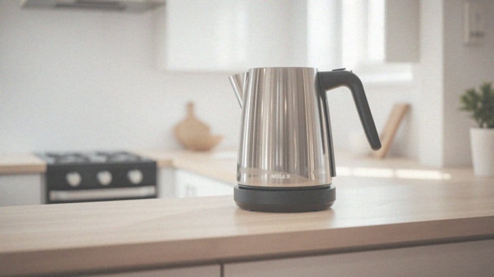 Jakie funkcje posiada obrotowa podstawa w czajniku elektrycznym Milla Home?