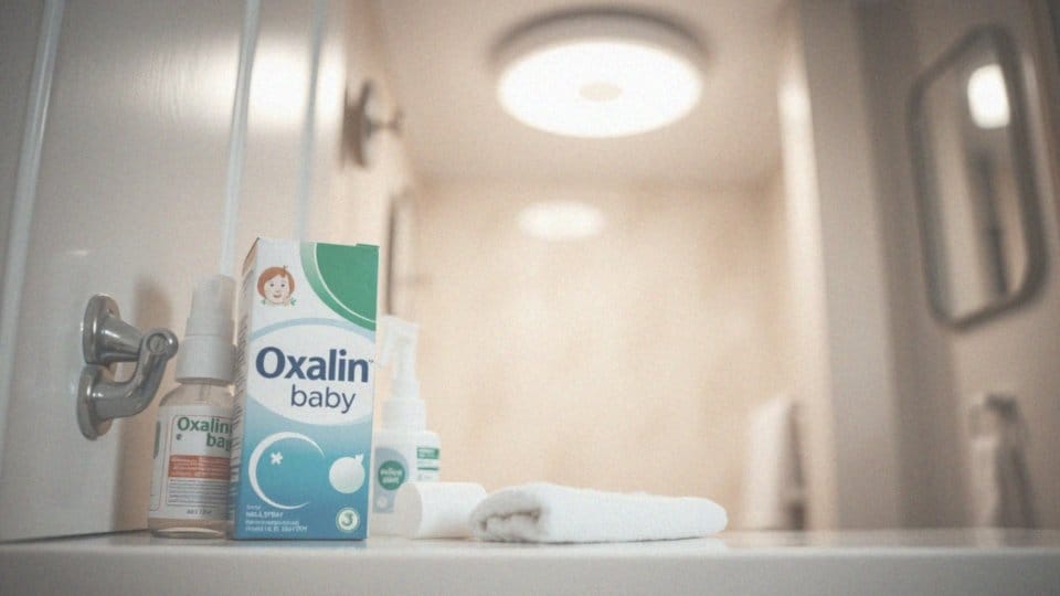 Jakie działanie ma oksymetazolina zawarta w Oxalin Baby?