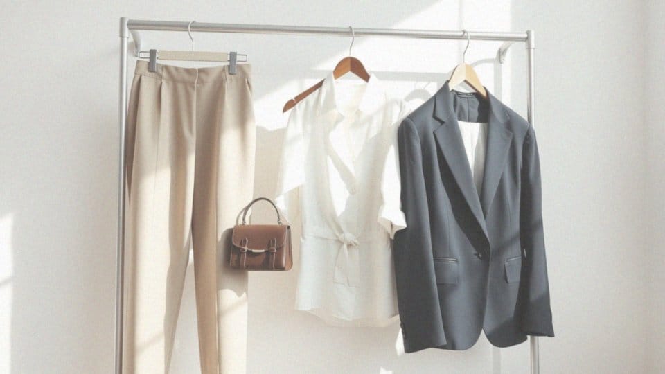 Jakie stylizacje można stworzyć z beżowymi spodniami na eleganckie okazje?