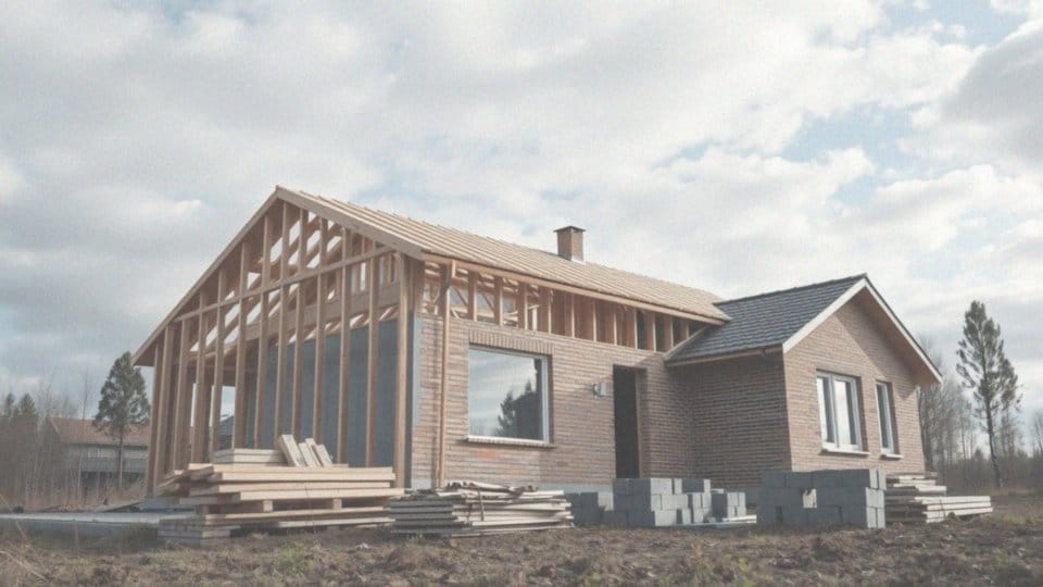 Jakie technologie budowy wpływają na koszt budowy domu 120 m2?