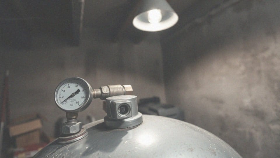 Jakie są zasady uzupełniania ciśnienia w naczyniu przeponowym?