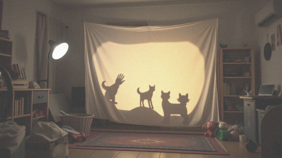 Jak bawić się w teatr cieni z dziećmi?