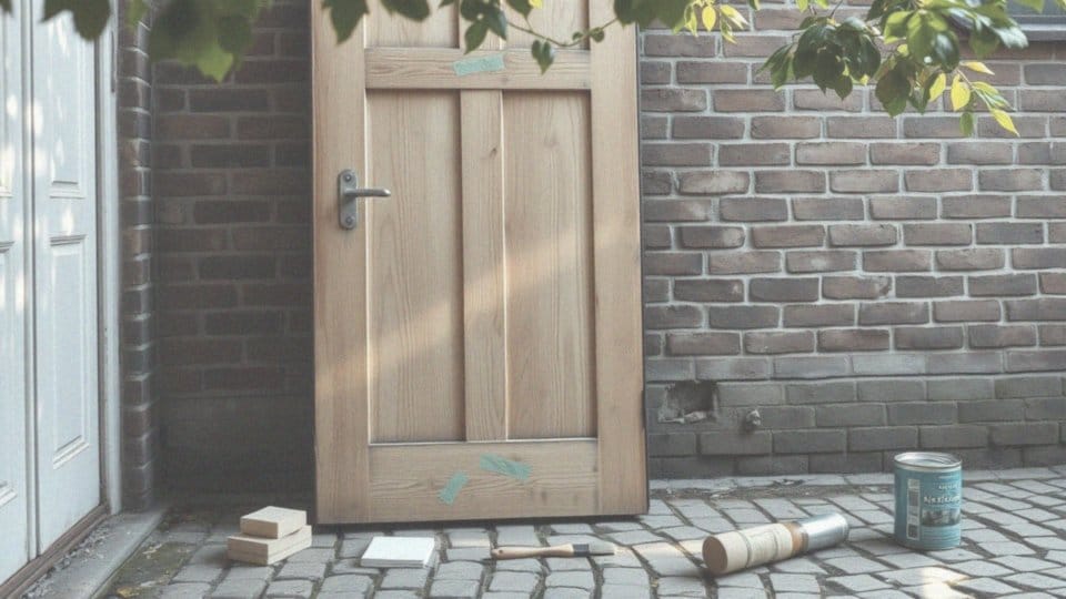 Jak odnowić drzwi z okleiny? Praktyczny poradnik krok po kroku